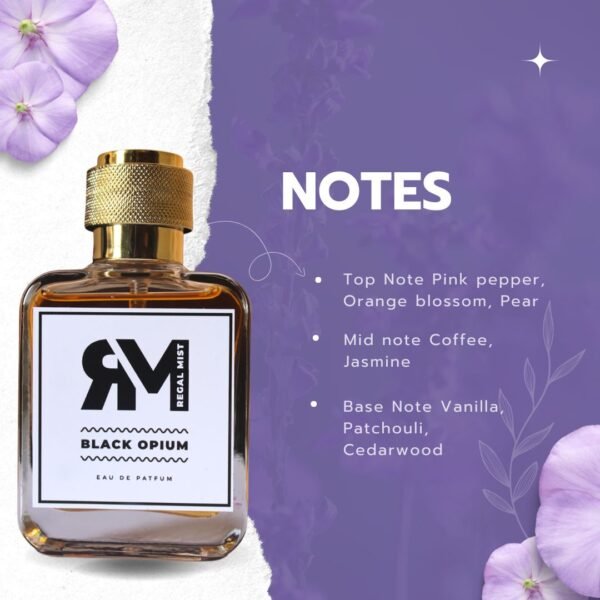 Black Opium 50ml – Inspired Perfume by Regal Mist